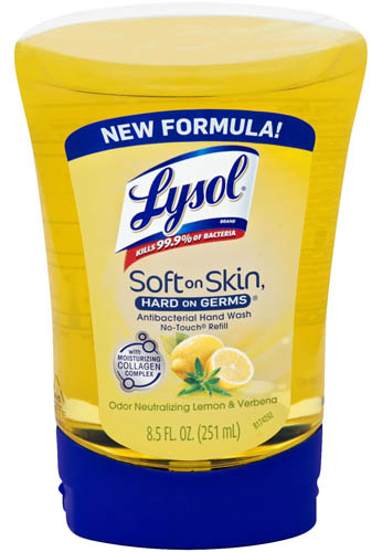 LYSOL NoTouch Hand Soap  Lemon  Verbena